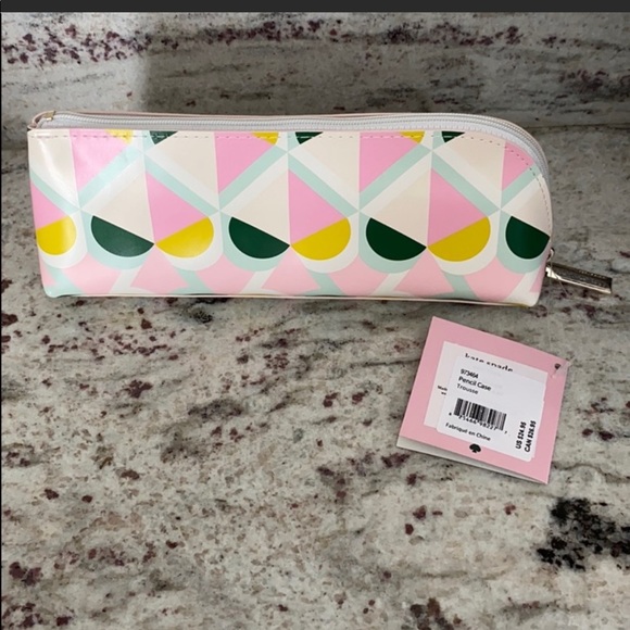 Kate Spade Geo Spade Pencil Case - Picture 3 of 4